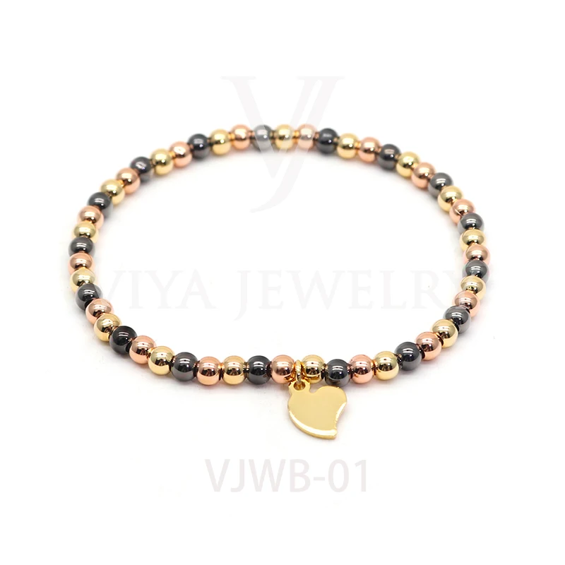 

Wholesale Top Selling 2020 Handmade Brass Beads Charm Bracelet Jewelry, Picture
