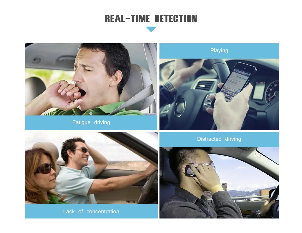 Alarma Anti-sueño Para Conductores - Detector De Fatiga Con Sensor De Movimiento