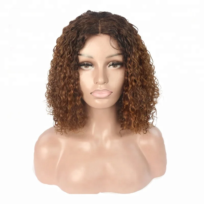 

Short ombre 4#/30# curly wig brazillian hair wigs