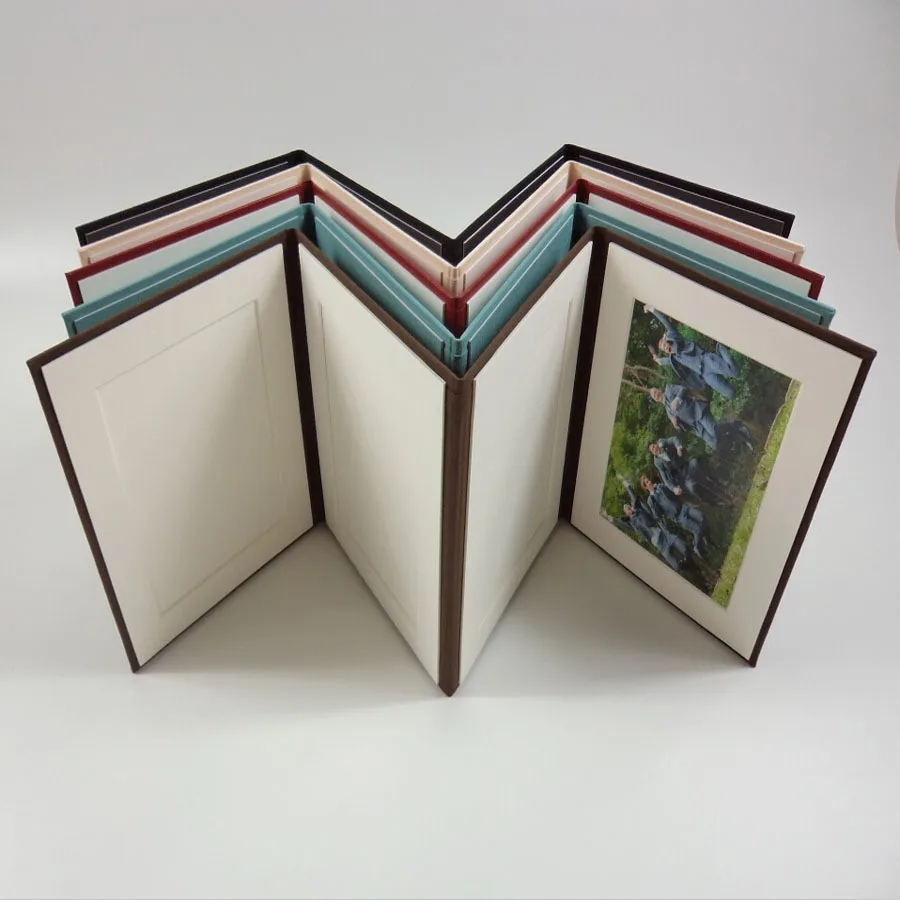 Custom Black Pu Cardboard 4x6 Foldable Picture Photo Frame Buy Pu