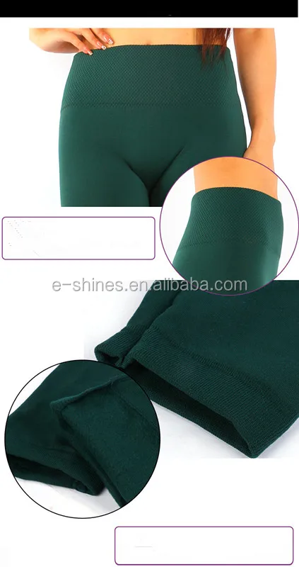 
Ladies warm winter 2017 with fleece line dyeing tights woman leggings for women 