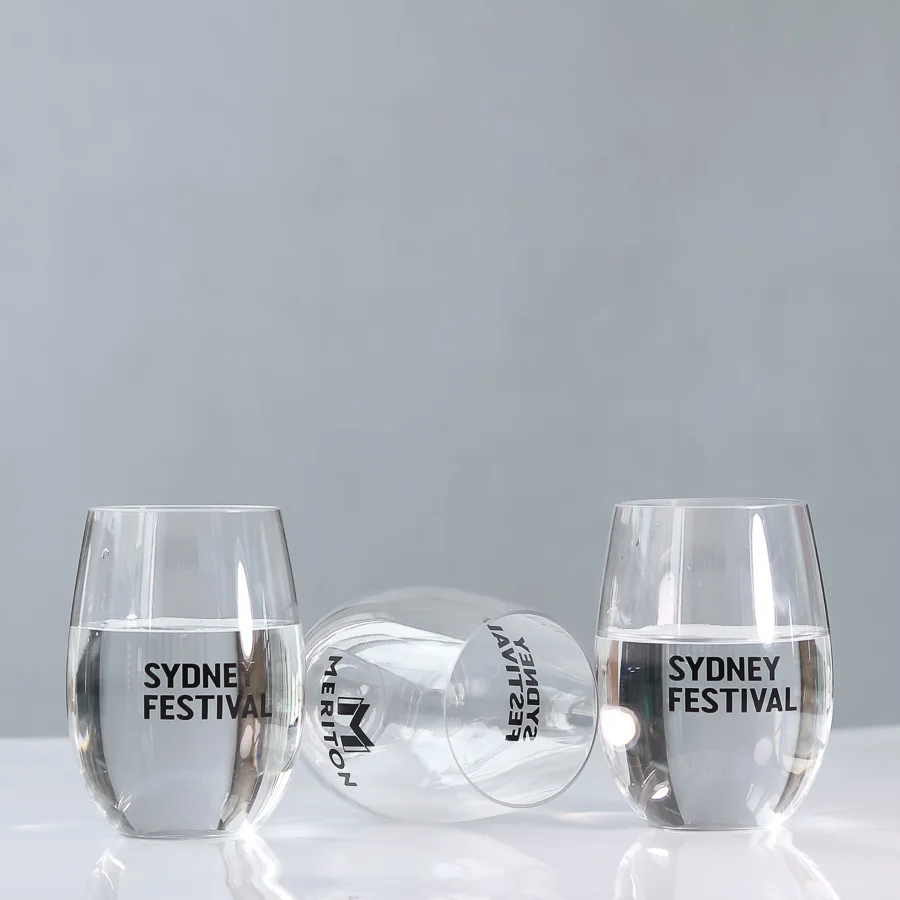 16oz Plastic Glassware Reusable Wine Glass Cup For Party Wedding,Garden