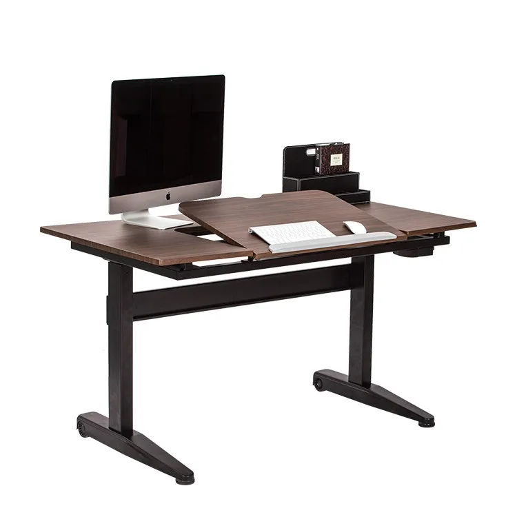 Lockable Gas Spring Pneumatic Desk Buy Anti Fatigue Heightadjustable