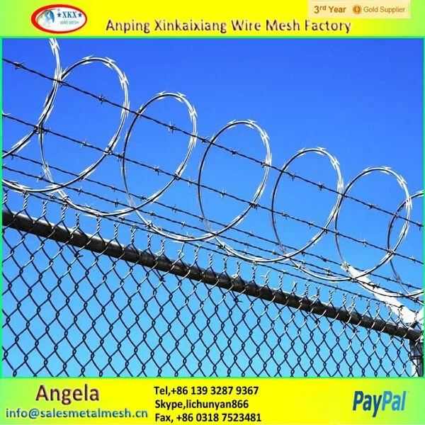 Chain Link Fence Top Barbed Wire, Chain Link Fence Top Barbed Wire ...