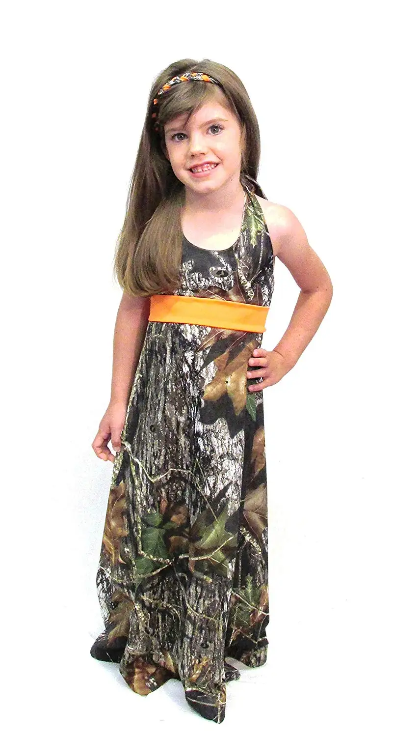 camo dress for little girl