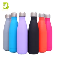 

Ready to ship Hot Sale 500ml Stainless Steel Insulated Vacuum Water Bottle Custom Steel Bottle MOQ 1PCS