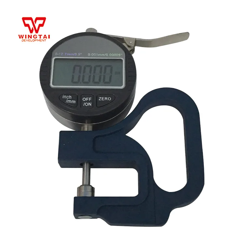 012.7mm Digital Plastic Film Thickness Gauge Accuracy 0.001mm Buy
