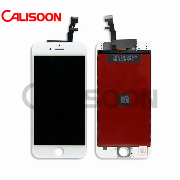 

Calisoon Top Sale High Quality  touch screen phone LCD for iphone 6,LCD Display for iphone6 Touch Screen, Black;white