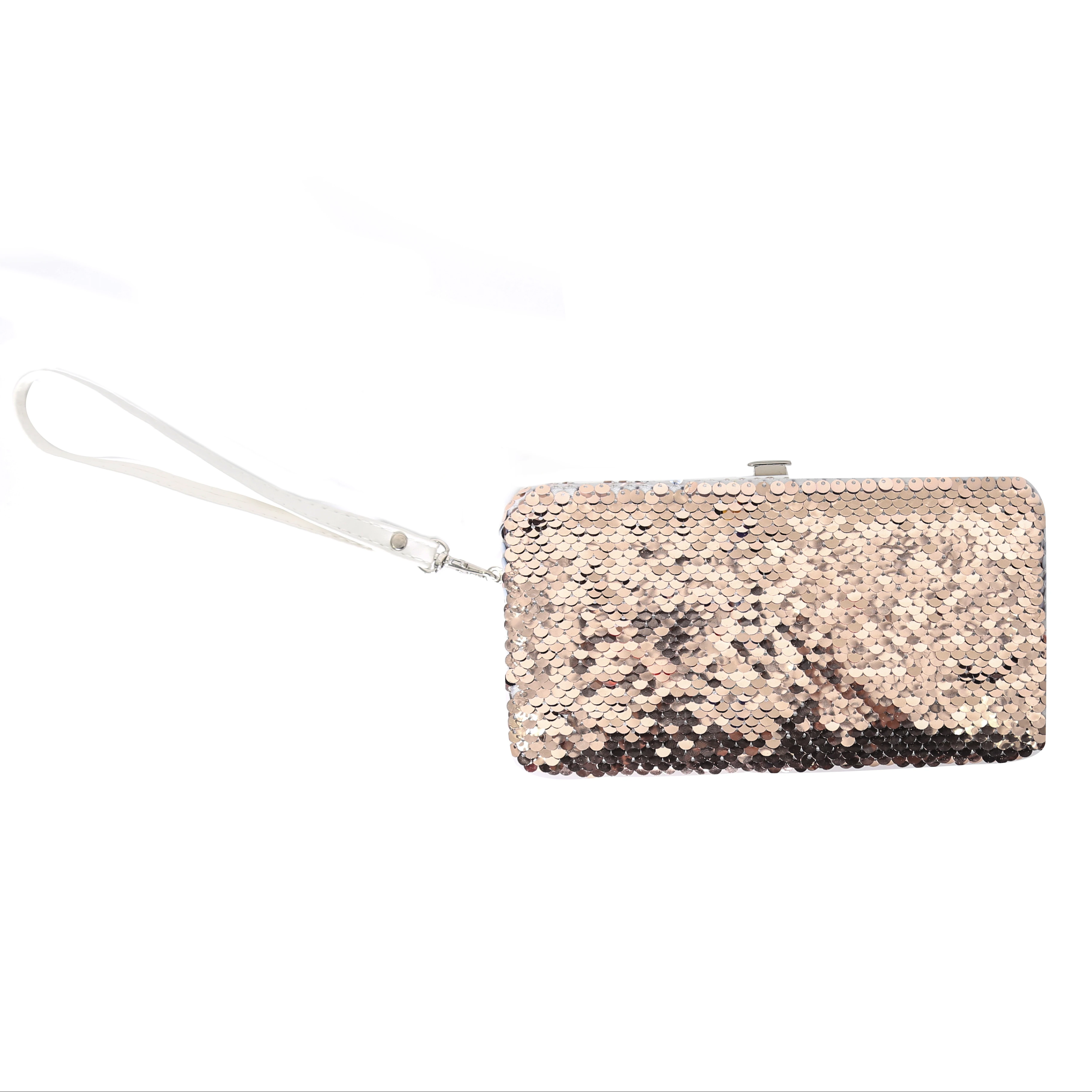 

Hot Selling Wholesale Girls Sequin Paillette Shoulder Bag Glitter Cosmetic Bag With Plastic Chain Cosmetic Bag With Sequins