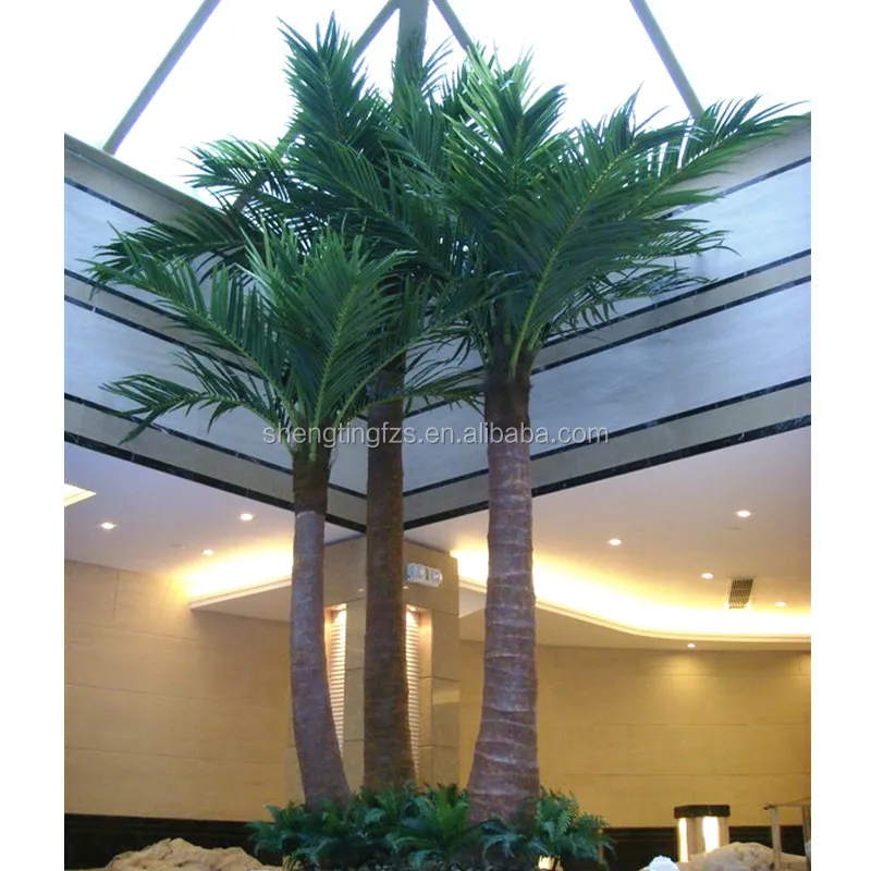 Shengting Good Price Artificial Outdoor Palm Tree 3m Coconut Palm Tree