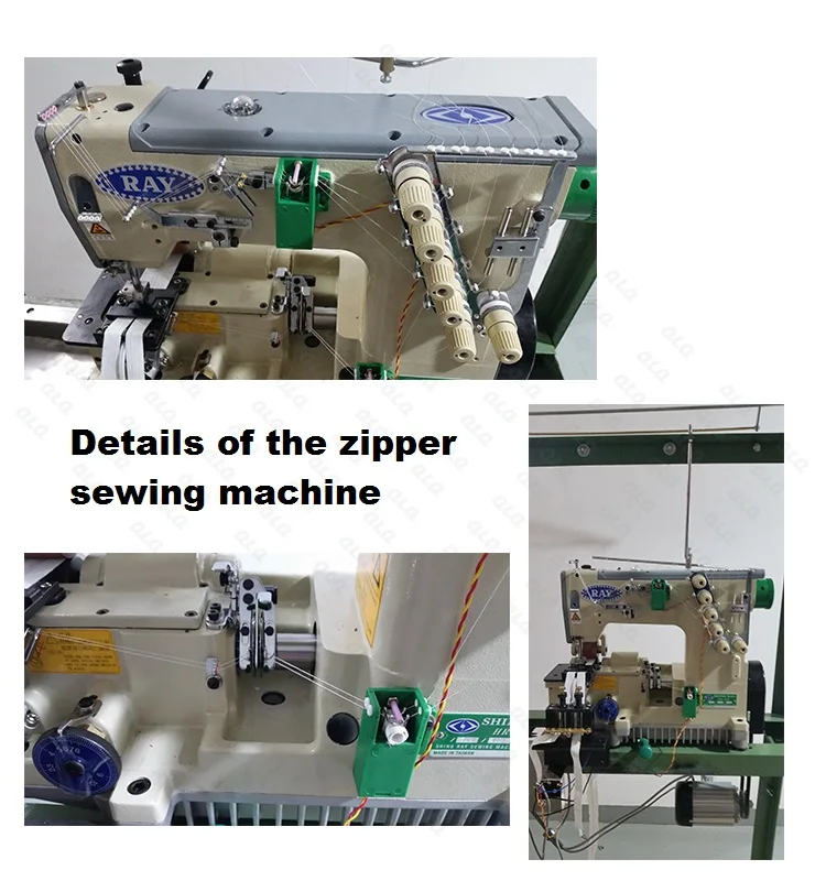 Zipper Sewing Machine (this Photo Shows 2 Sets),Zipper Making Machines ...