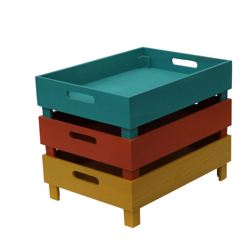 Nuevo diseño caliente Venta de cajas de fruta de madera baratas para la venta, cajas de embalaje