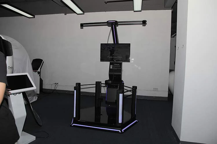 Arcade Machines 2017 Guangzhou Factory HTC Vive 9D Stand Up Flight VR Simulator