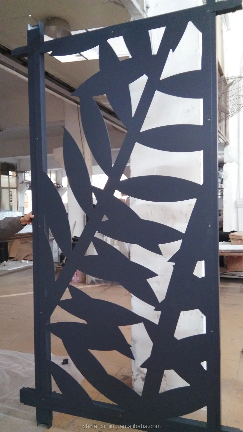 Speciale cnc snijden knutselen bladeren aluminium indoor scherm ...