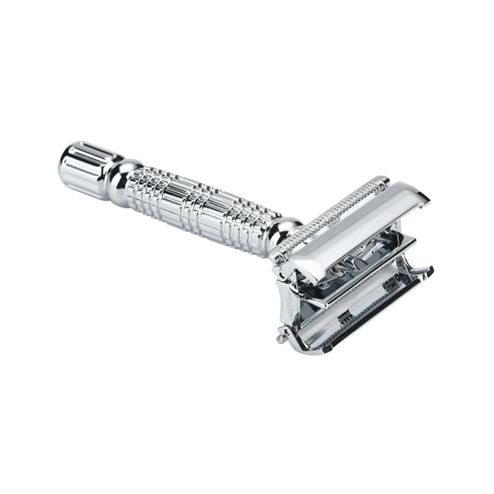 

Simple Double Edge Razor Blades Safety Razor for Shaving Razor, Silver