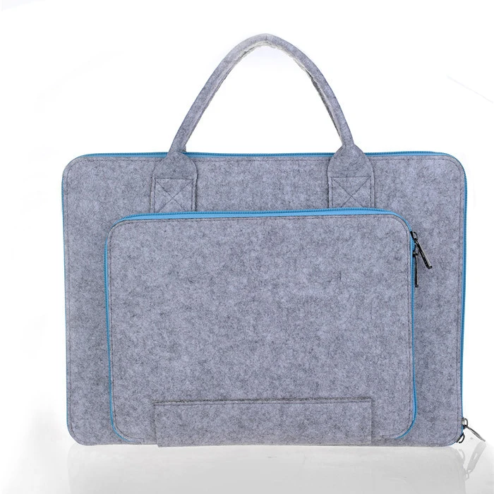 Wholesale Trendy Felt Laptop Bag Felt Document Bag,Felt Computer Bag