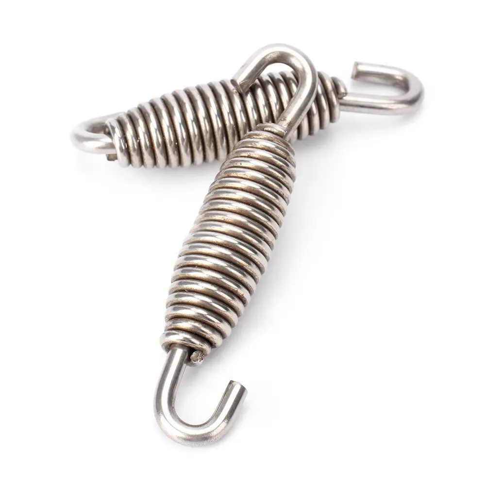 Afr Stainless Steel Motorcycle Short Exhaust Pipe Muffler Springs