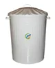 90L Litre galvanised metal cheap kitchen trash bin