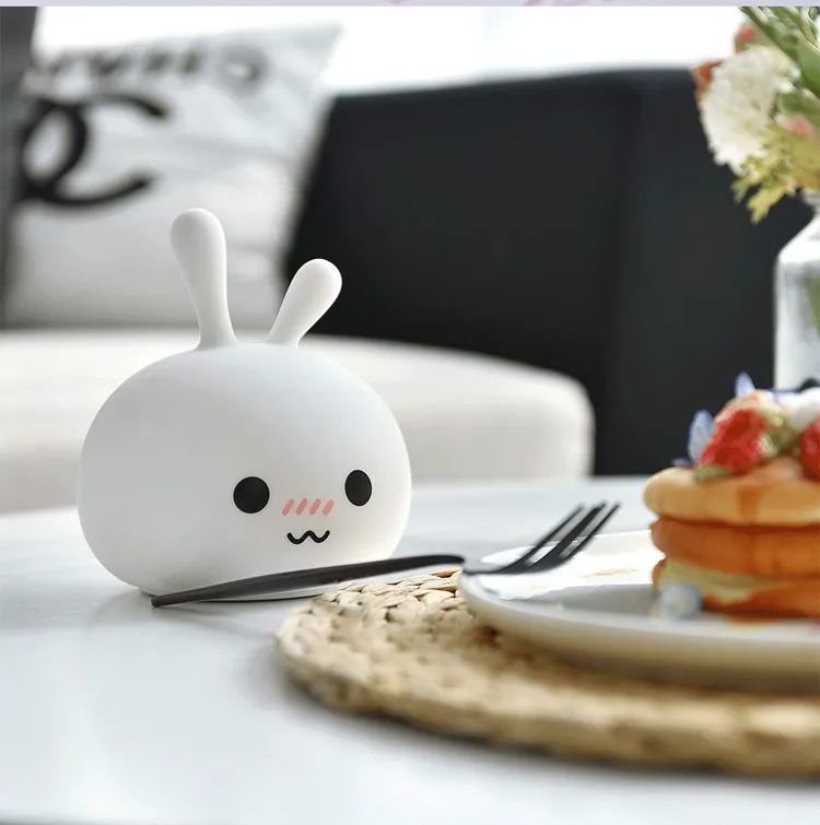 Download Color Changeable Rechargeable Led Silicone Rabbit Bunny Light/night Light - Buy Bunny Light ...