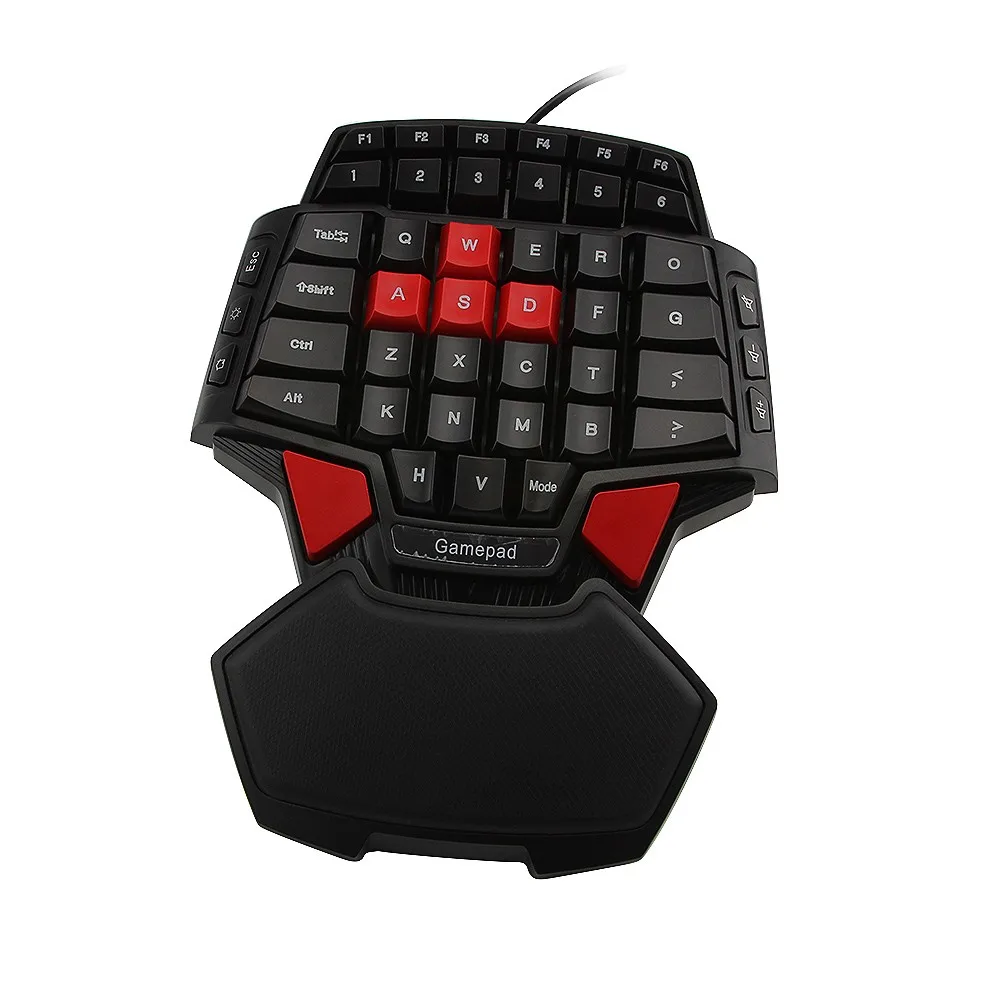Delux T9 Professional Gaming Keyboard Led Backlight Double Space Cf Cs ...