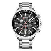 

Curren 8309 Men Fashion&Casual Stainless Steel Watch Band Japan Quartz Movement Wristwatch