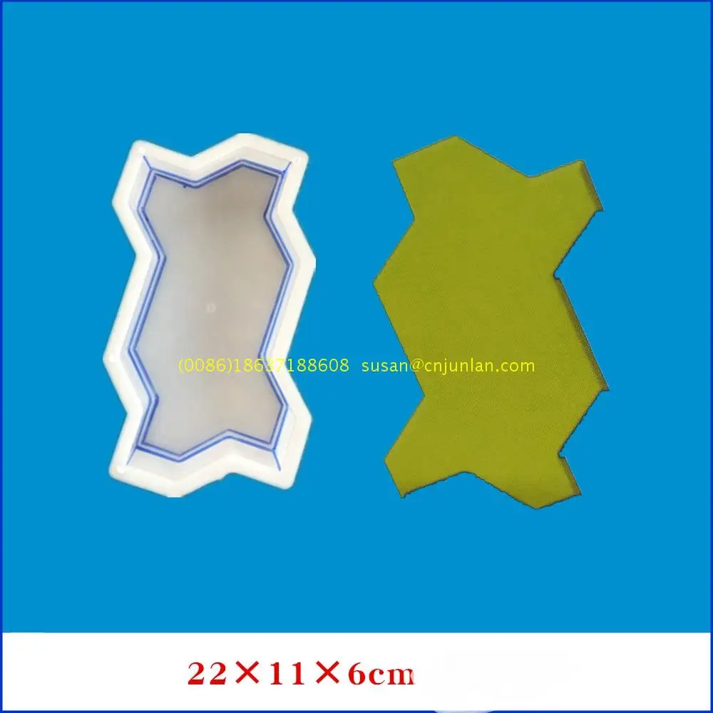 plastic moulds for make interlock concrete paver