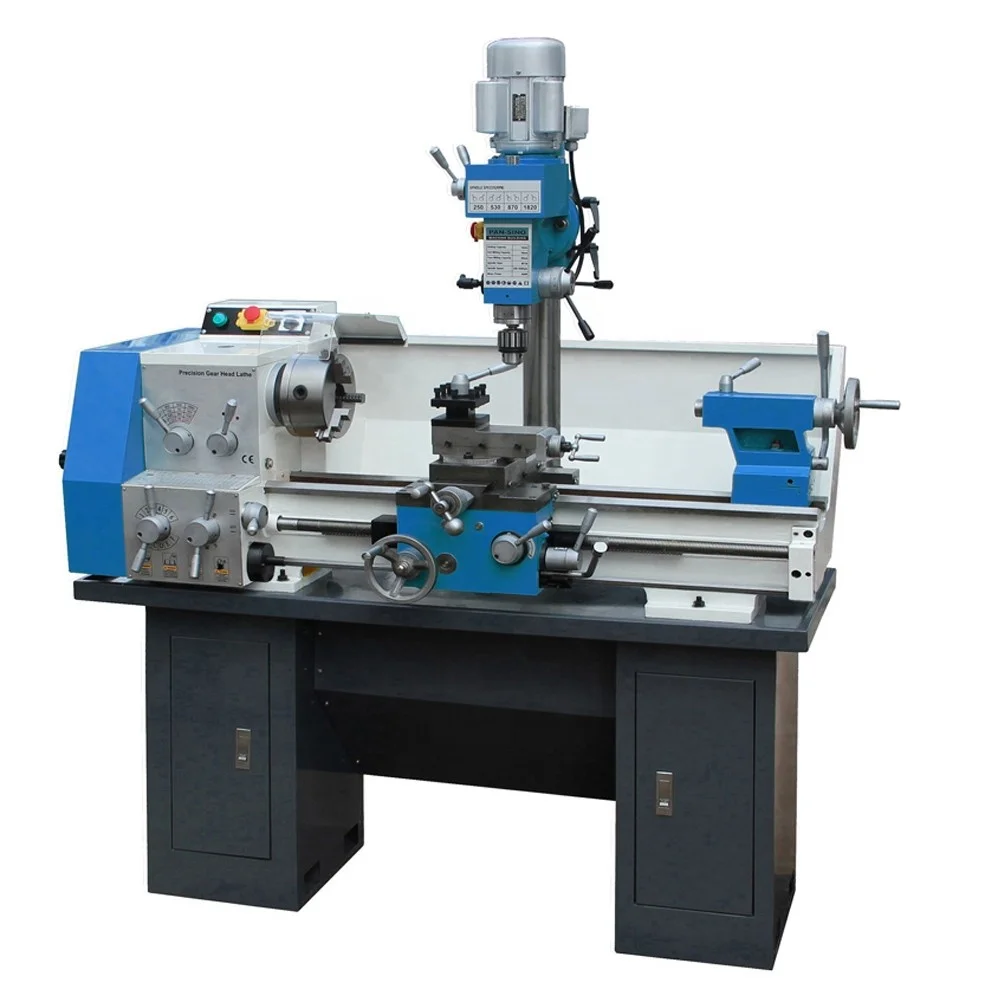 Bench Lathe Machine Mini 330 Small Metal Manual Lathe Metal Processing ...