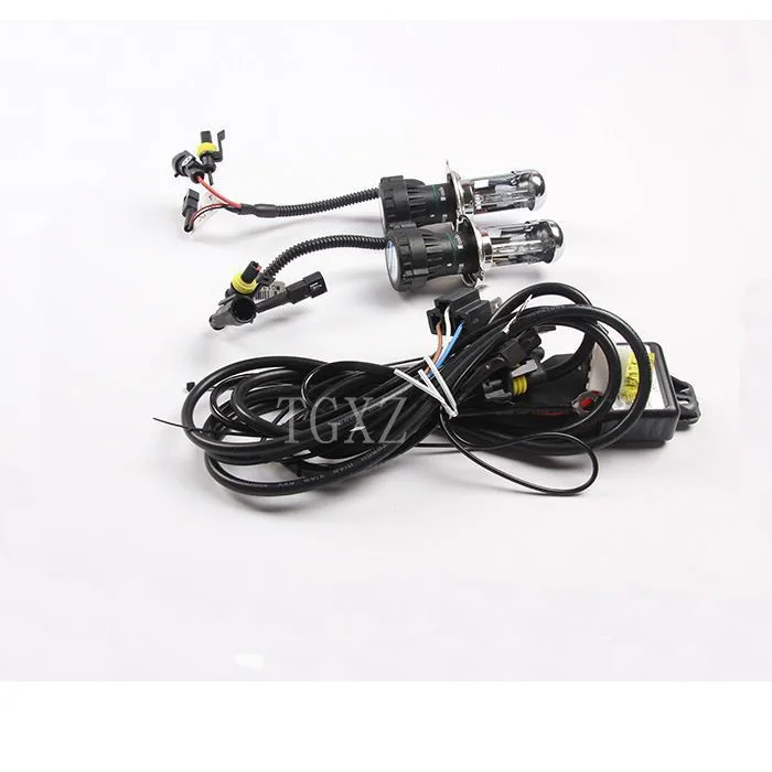 Wholesale super bright 35W/55W ac h4-3 hid kit xenon lights h4 hid xenon kit 