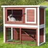 Factory good quality outdoor rabbit hutch