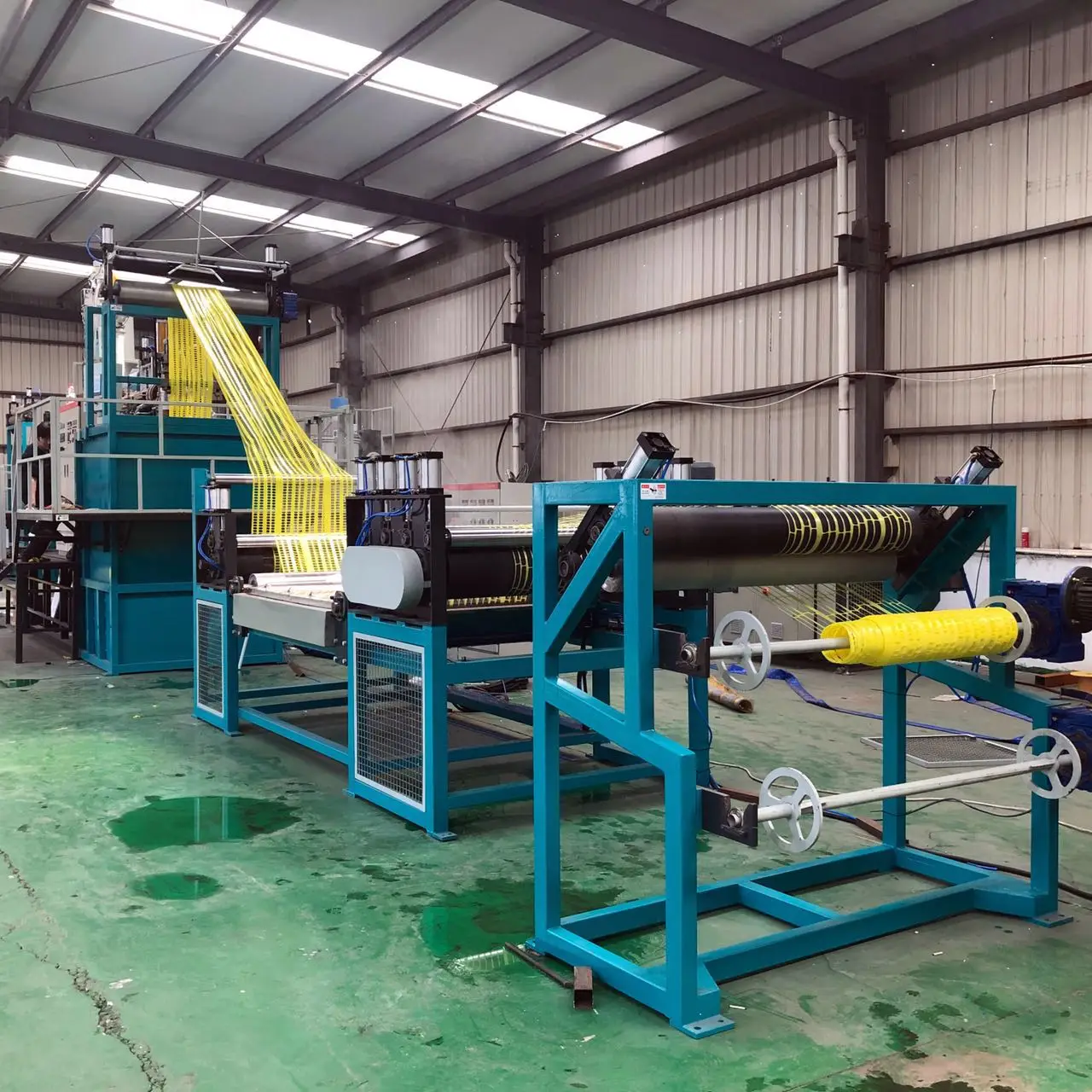 Plastic Safety Fence Plastic Barrier Safety Snow Fence Production Line