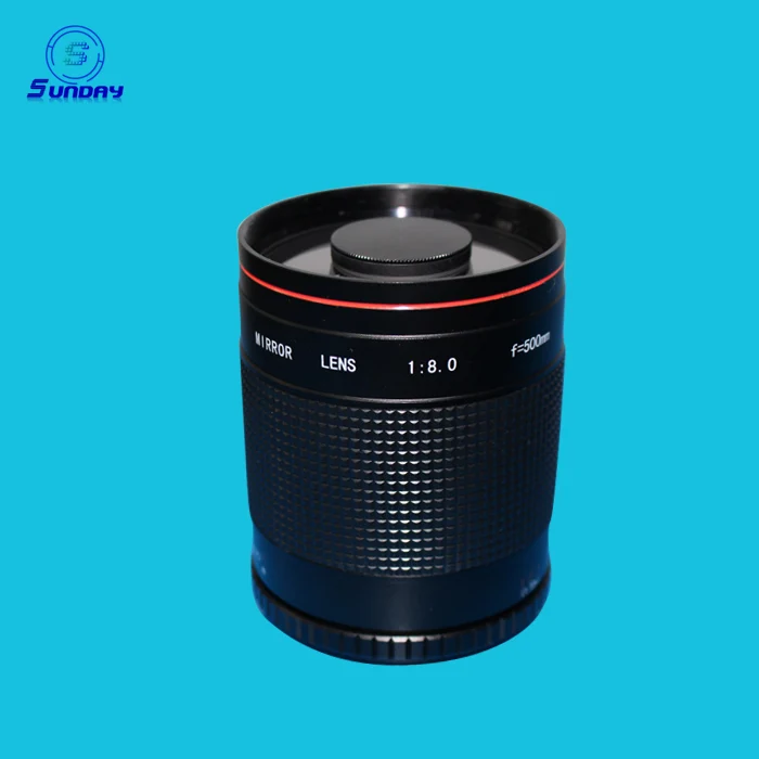 

900mm F8 Mirror Lenses, Black
