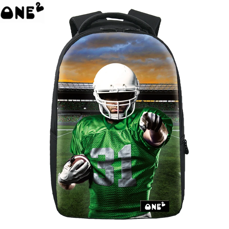 

Sport America football ready school computer laptop backpack for school students, Customized