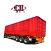 China Factory Manufacturer 3 axles container box cargo Van semi trailer