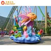 Decorated Vehicle In Parade Amusement Castles Fiberglass Float Decoration Sea World Theme