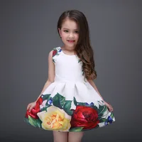 

2018 Baby Girl Party Dress Children Frocks Designs Kids Clothing Girl Child Dress