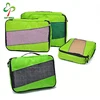 Lightweight 4pcs packing mesh travel cubes, cheap price storage cubes set