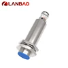 LANBAO NPN NO output cylindrical M12 connector M18 inductive sensor