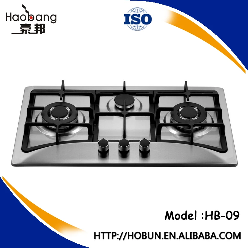 Lpg Glass 3 Burner Gas Stove View Lpg Gas Stove Hobun Oem