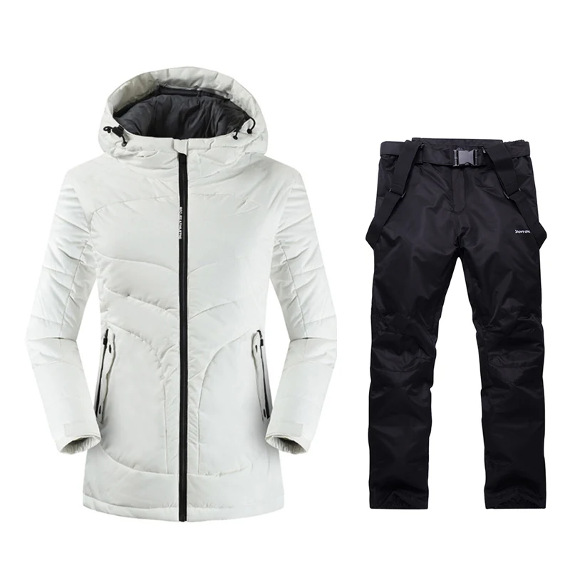 
Custom Warmly Winter Snow Waterproof Ski Jacket Women 