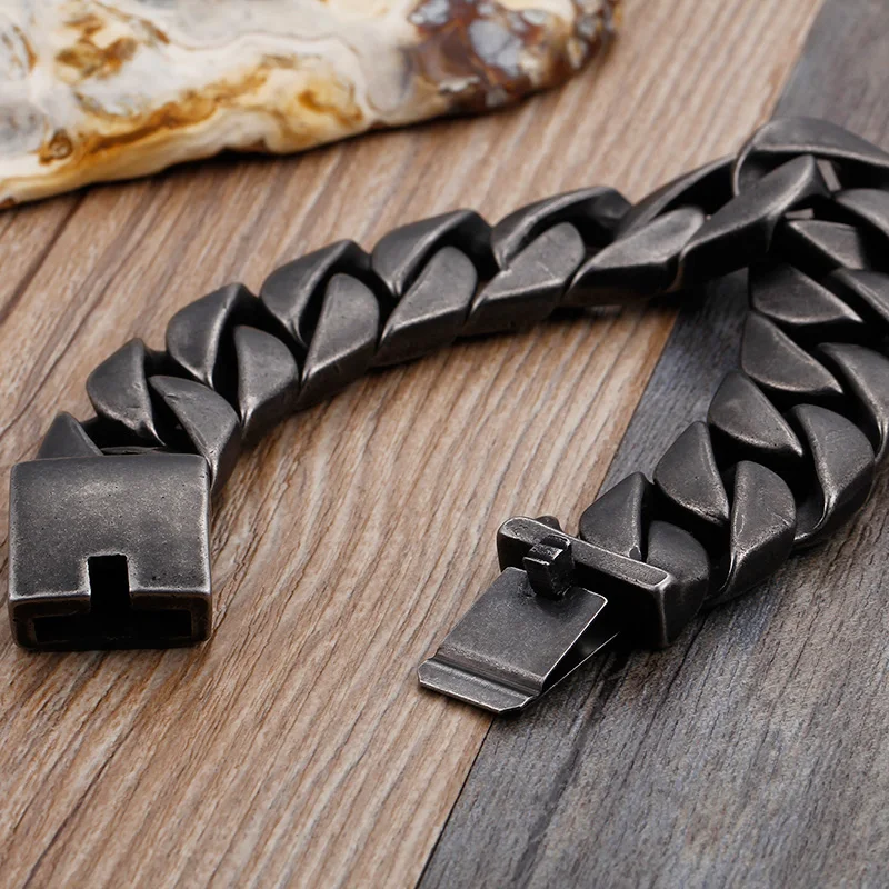 KALEN Steel 220*20mm Bracelets Matte Jewelry