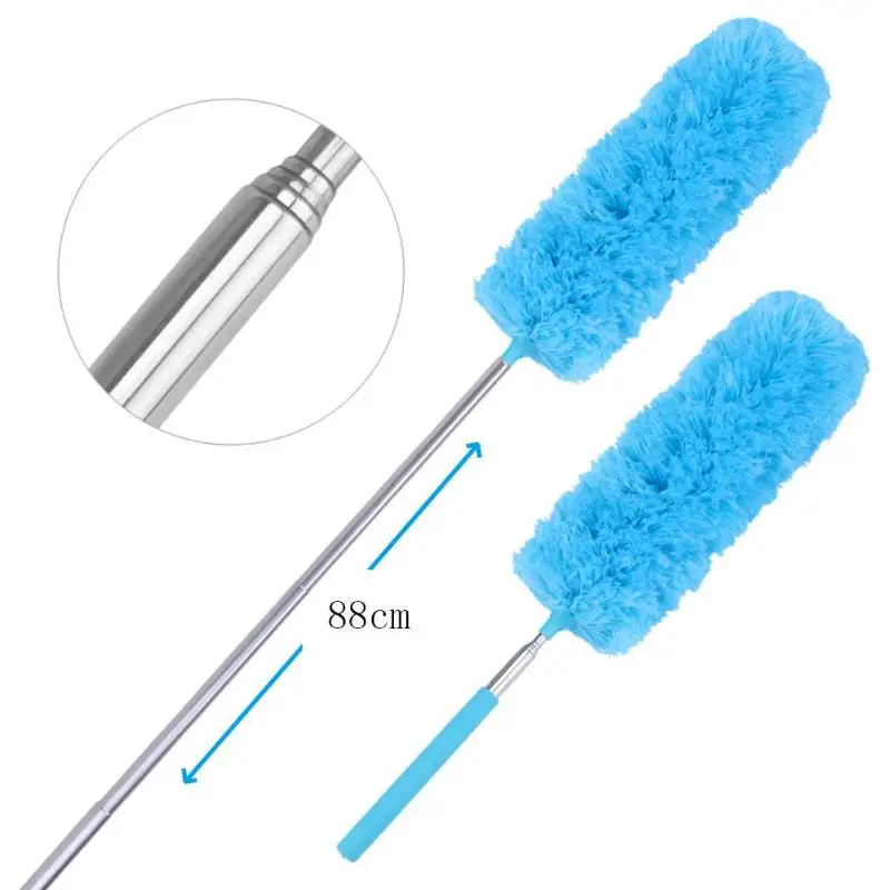 

Furniture Dust Brush Household Cleaning Tools Duster Cleaner Dust Cleaner Adjustable Stretch Extend Microfiber Feather Duster, As picture
