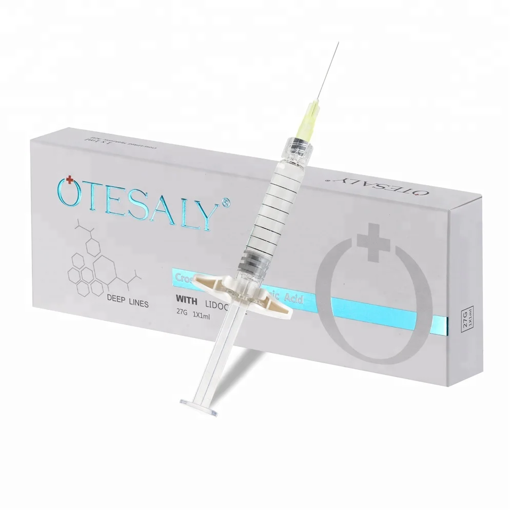 

CE approved OTESALY 1ml cross-linked hyaluronic acid derm filler injection with lido