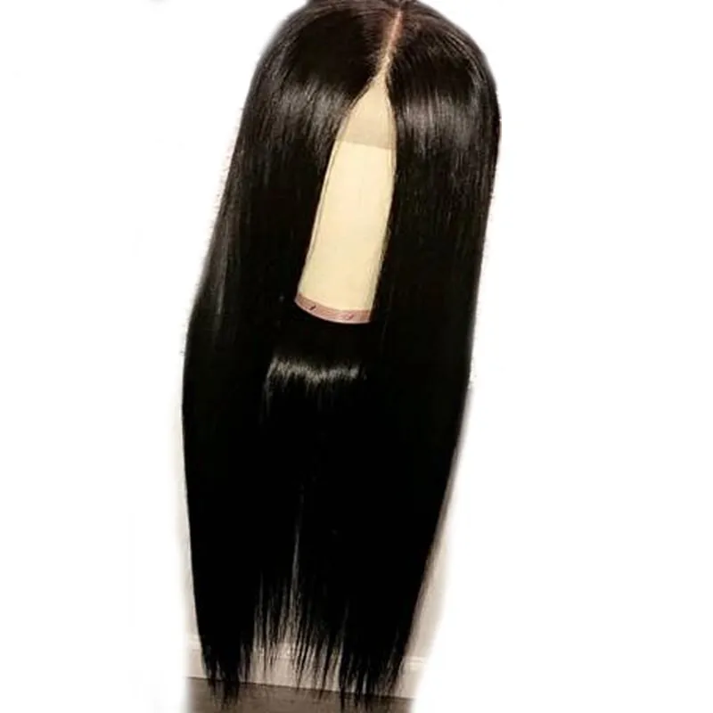 

Hot Selling 100% Virgin Hair Straight Full Lace Wigs 130% 150% 180% Density High Quality Natural Color Wigs, Natural color lace wig