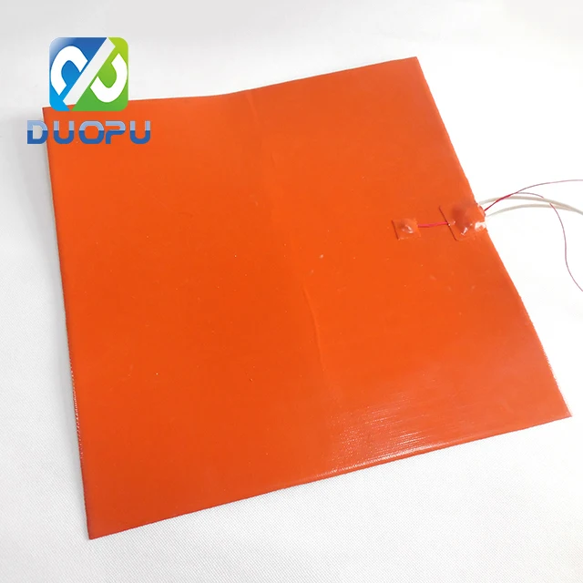 Flexible Silicone Rubber Heater 12V Heating Pad with 3M Adhesive