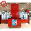Modern techniques wall mounted glasses display rack design for optical kiosk