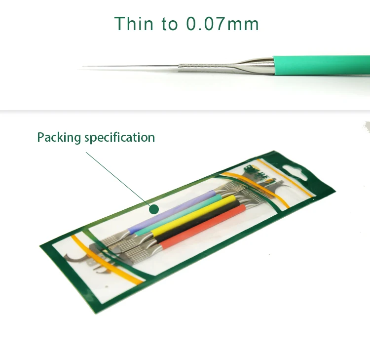 Stainless Steel Craft Cutting Knife CPU BGA IC Chip Glue Removal Tool for Phone Motherboard Repair