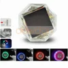 Diamond Shape Waterproof Car Wheel Light Solar Panel Power Colorful Auto LED Tyre Wheel Light
