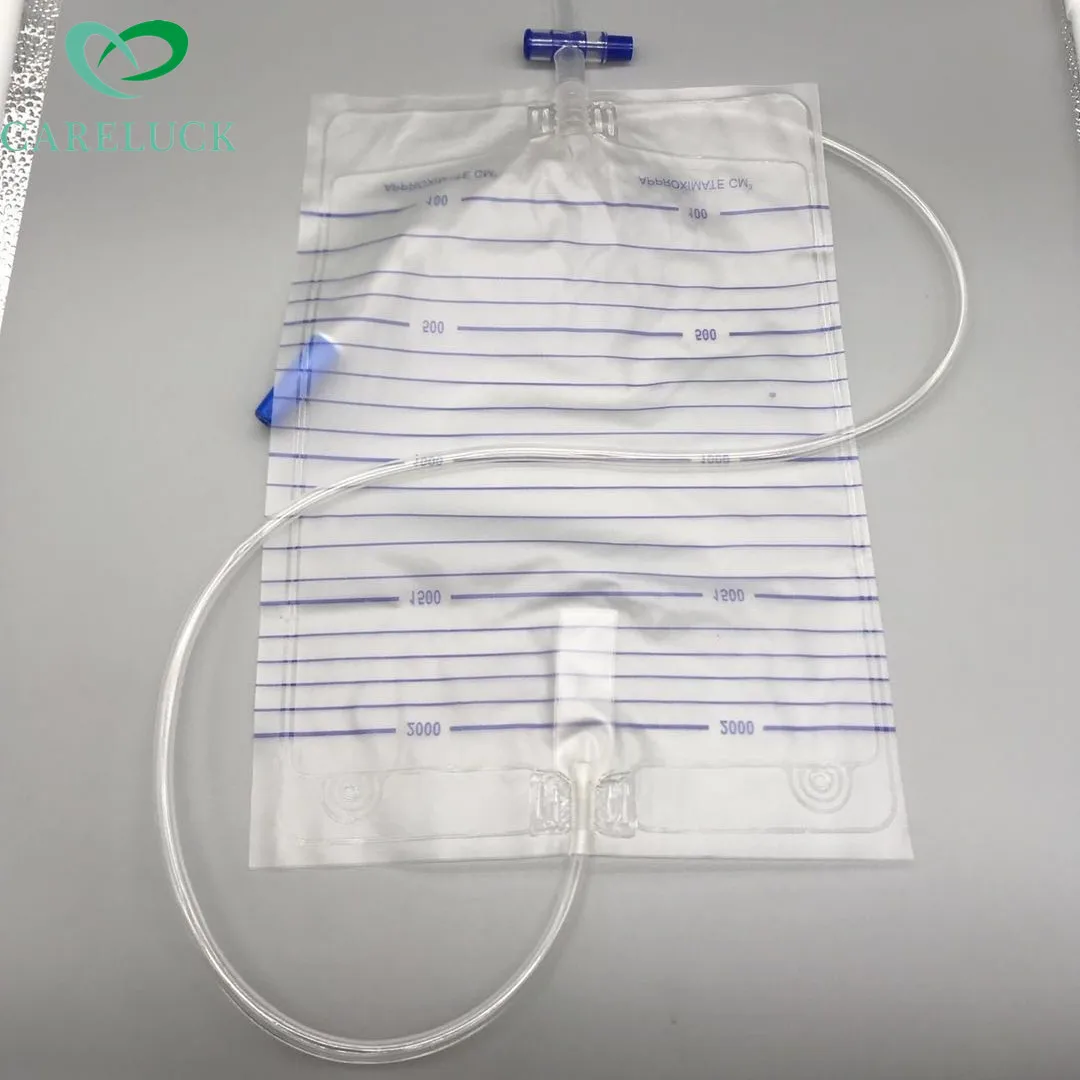 Factory Price Plastic Disposable Pediatric Urine Collection Bag 200ml