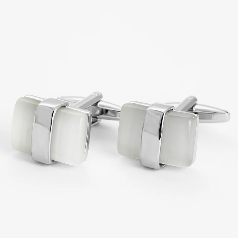 Semi precious stone cufflinks
