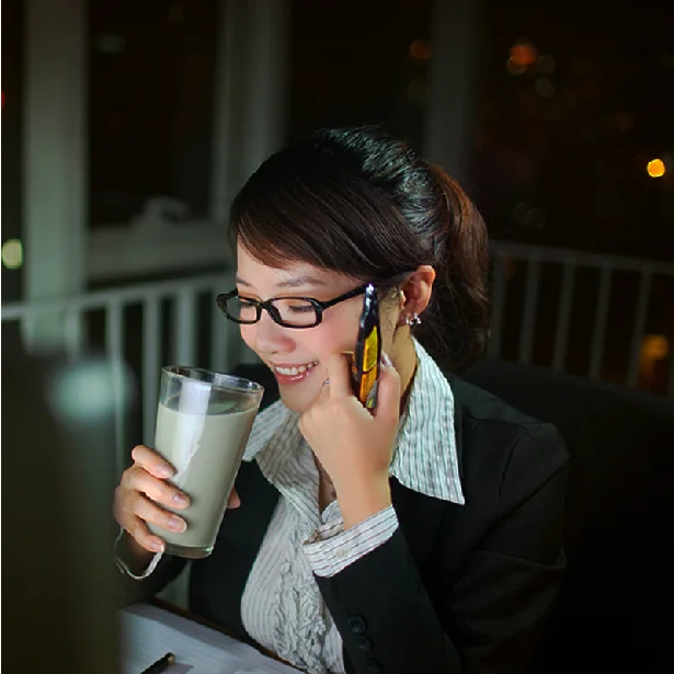 
Organic instant black soy milk powder soya milk 